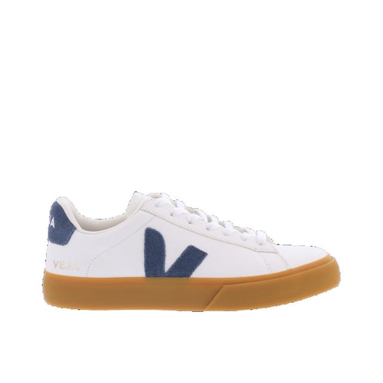 Veja Dames campo sneaker leer /blauw - Image 1