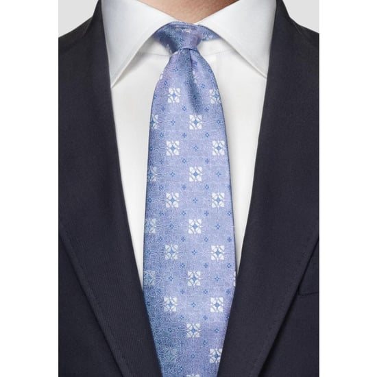 Eton Floral silk stropdassen 100010851 - Image 2