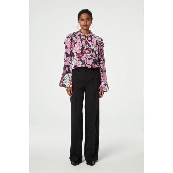 Fabienne Chapot 22-bls-aw23 9509-7317-alf bibi long sleeve blouse antra/bubble gum pin - Image 3
