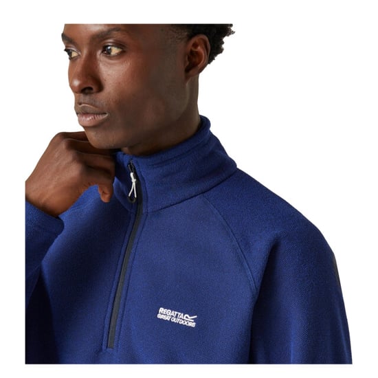 Regatta Great Outdoors Mens Kenger Half Zip Honeycomb Fleece (New Royal) - Image 3