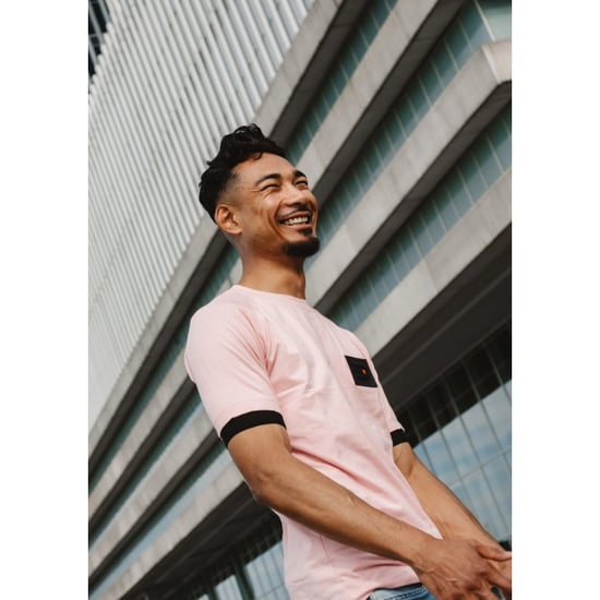 Black Donkey Kordaat t-shirt i pink/zwart men - Image 4