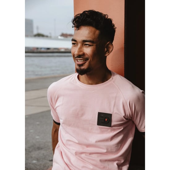 Black Donkey Kordaat t-shirt i pink/zwart men - Image 5