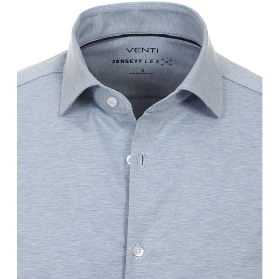 Venti Heren jersey overhemd 1263800 100 light blue - Image 2