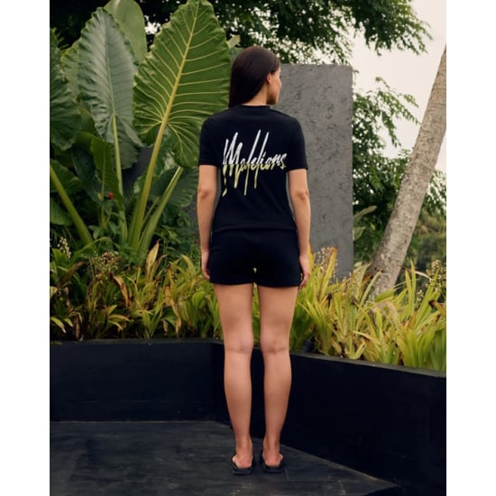 Malelions Women kiki shorts black/matcha md3-ss25-09-744 - Image 3