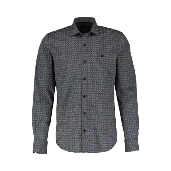 Lerros Print shirt with stretch - Image 1