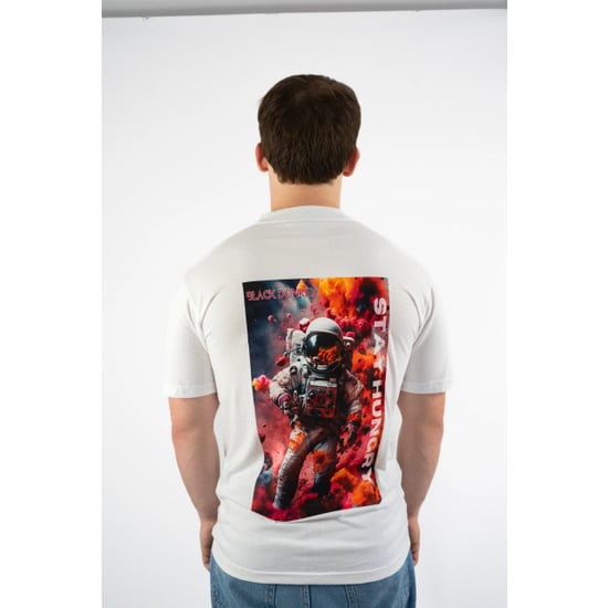 Black Donkey Space explorer t-shirt i white - Image 5