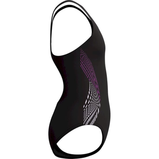 Speedo eco placem muscleb bla/pin wedstrijd badpak meisjes zwart-roze - Image 3