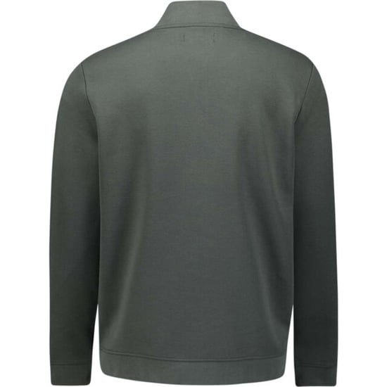 No Excess Sweater full zipper pique bomber dark steel - Image 3