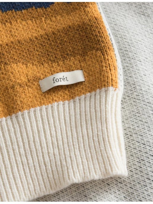 Foret River jacquard wool knit cloud - Image 2
