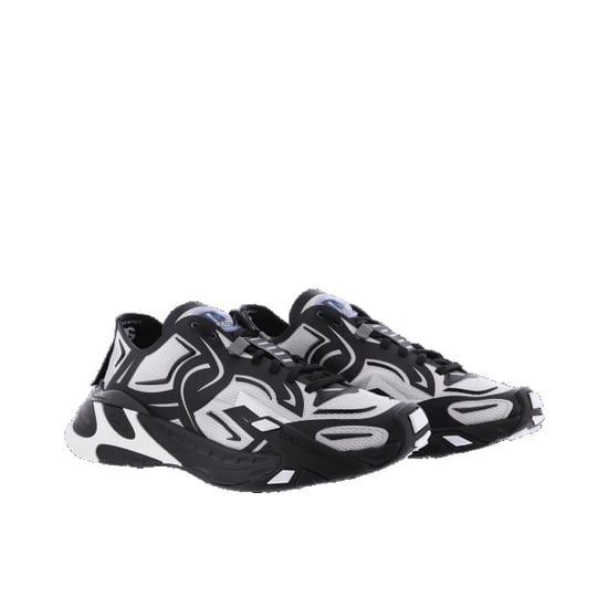 Dolce and Gabbana Heren mesh fast sneakers zwart/ - Image 3