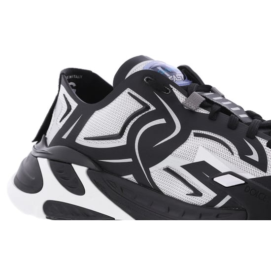 Dolce and Gabbana Heren mesh fast sneakers zwart/ - Image 4
