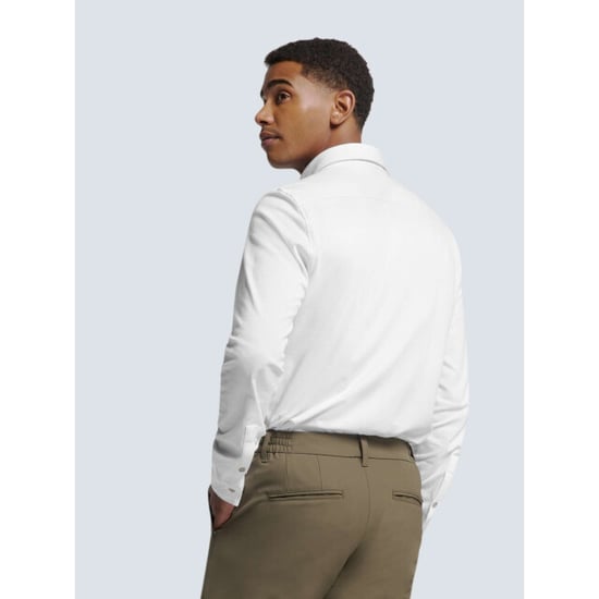 No Excess Shirt jersey pique stretch white - Image 2