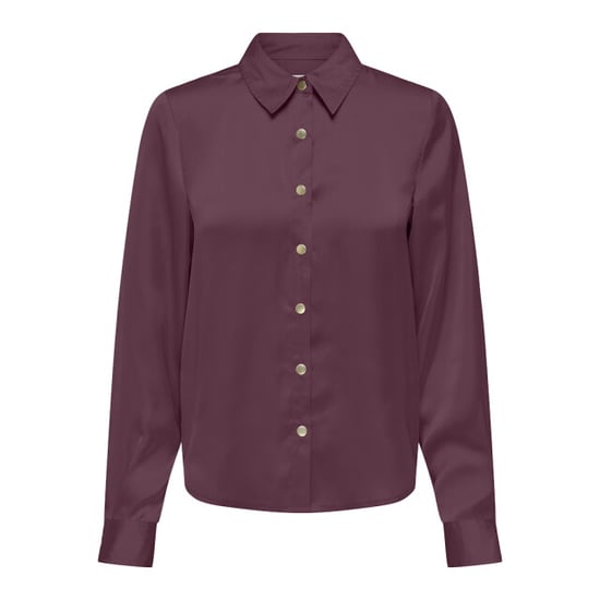 Only Onlzora ls satin shirt wvn mauve - Image 1