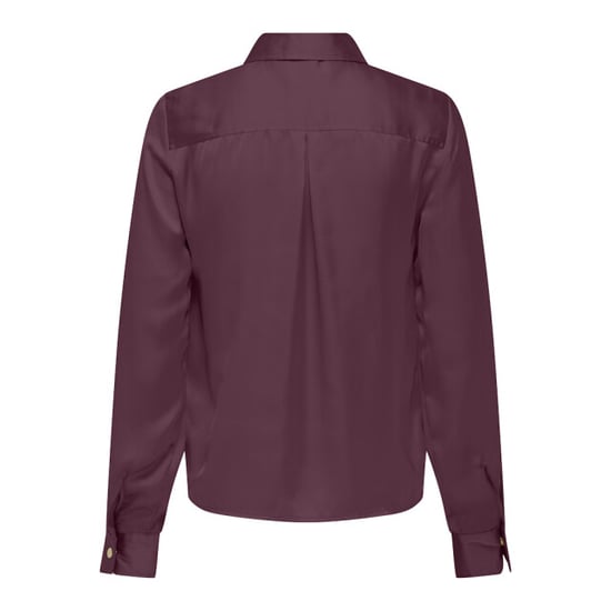 Only Onlzora ls satin shirt wvn mauve - Image 2