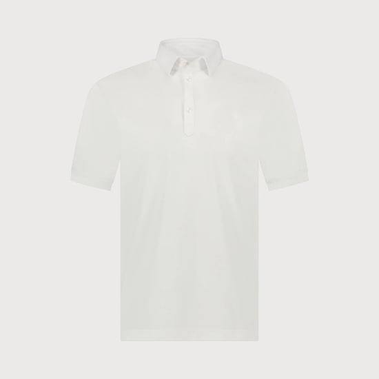 Blue Industry Lounge jersey polo | - Image 4