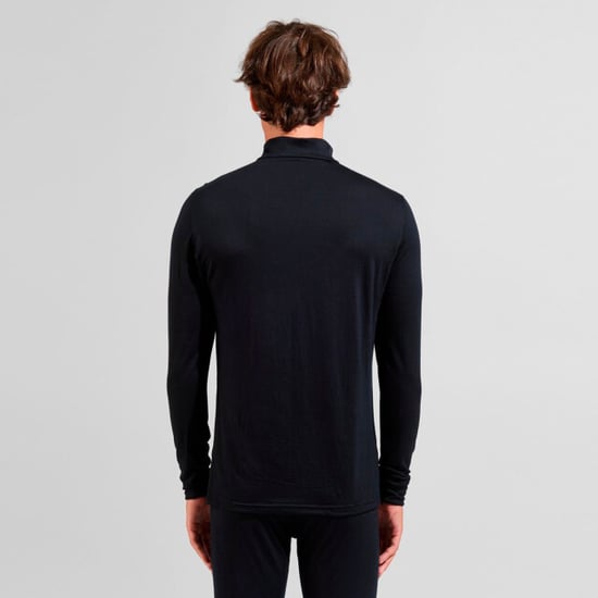 Odlo Bl top turtle neck l/s half zip merino 2 - Image 2