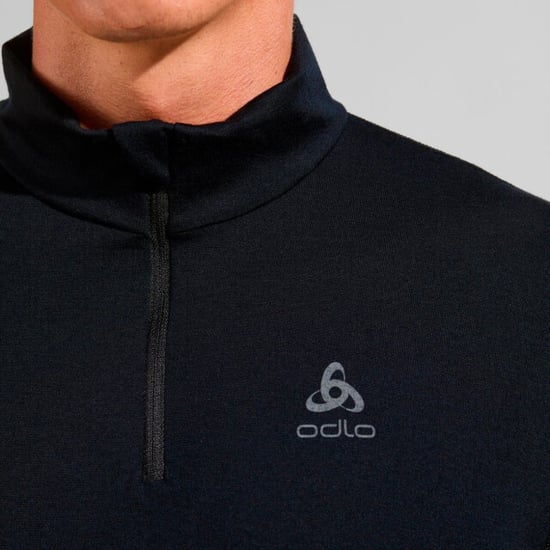 Odlo Bl top turtle neck l/s half zip merino 2 - Image 4