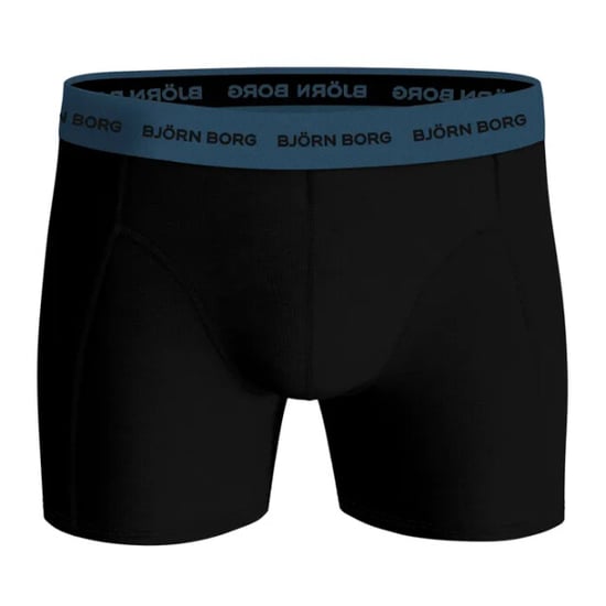 Björn Borg Björn borg cotton stretch boxershorts 3-pack – zwart, donker & bladerenprint - Image 3