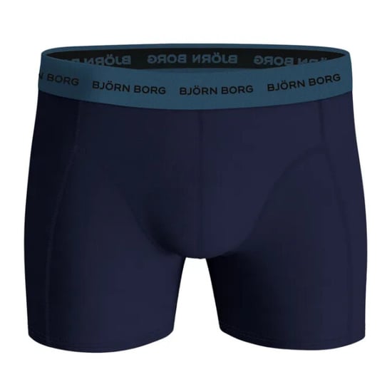 Björn Borg Björn borg cotton stretch boxershorts 3-pack – zwart, donker & bladerenprint - Image 4