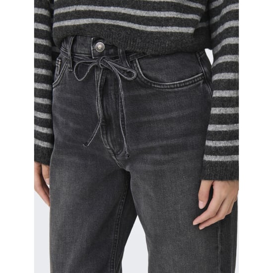 Only Onlgypsy hw straight stretch sik559 dnm black denim - Image 5