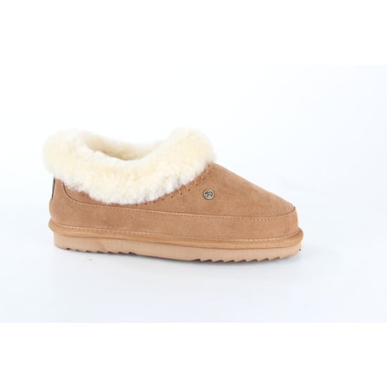 Warmbat Barraba cognac dames pantoffel (gesloten hiel) - Image 1