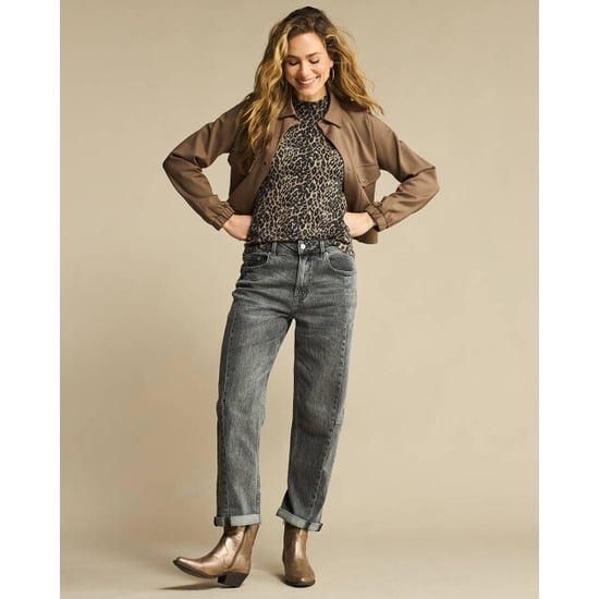 Red Button Bomber srb4673 jkt punta warm taupe - Image 3