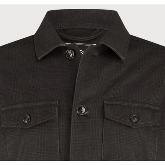 Blue Industry Het ruitmotief overshirt met knoopsluiting | - Image 3