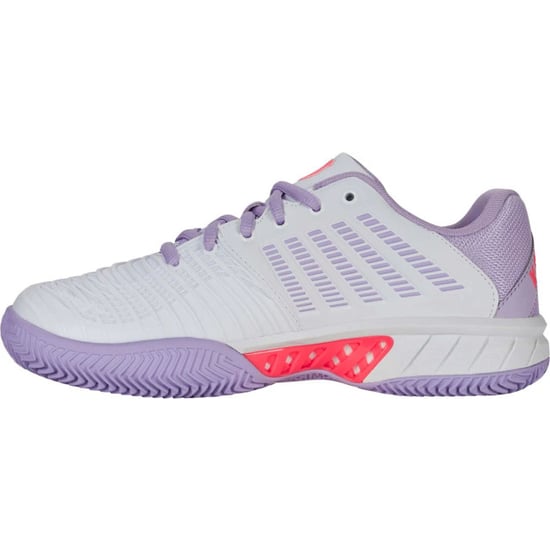 K-Swiss express light 3 clay tennisschoenen gravel dames wit-roze - Image 4