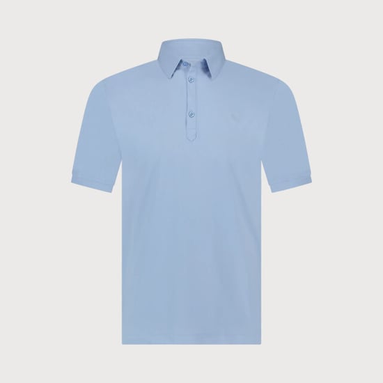 Blue Industry Lounge jersey polo | - Image 3