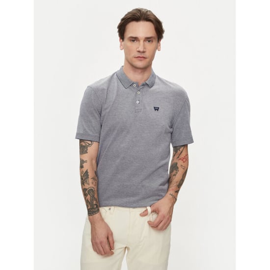 Wrangler Refined polo shirt navy - Image 1
