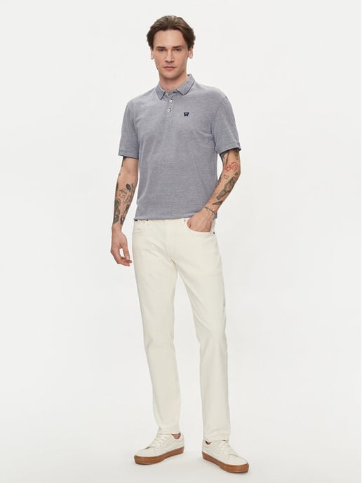 Wrangler Refined polo shirt navy - Image 6