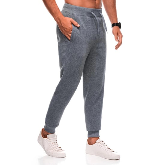 Edoti joggingbroek heren grijs melange - Image 2