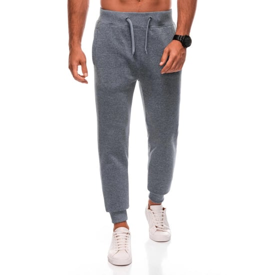 Edoti joggingbroek heren grijs melange - Image 3