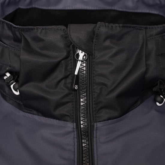 Regatta Womens/Ladies Radiate II Waterproof Ski Jacket (Black/Ebony Grey) - Image 4