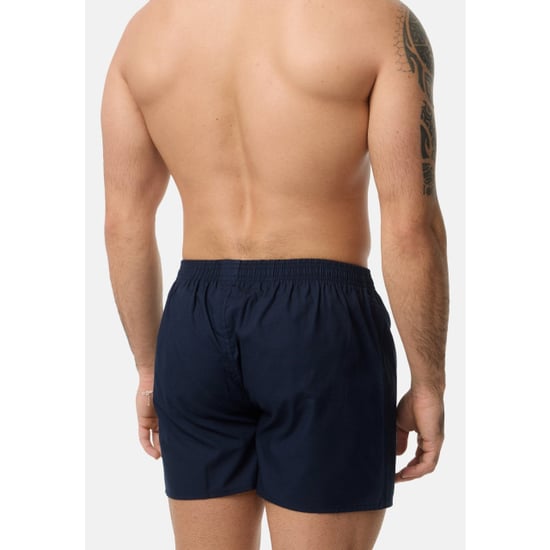 MG-1 Wijde geweven boxershorts heren 4-pack effen - Image 4