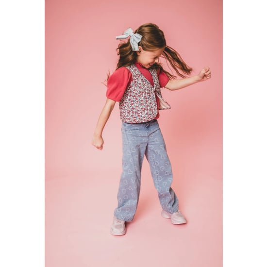 Looxs Revolution Gewatteerd gilet wildflower voor meisjes in de kleur - Image 1