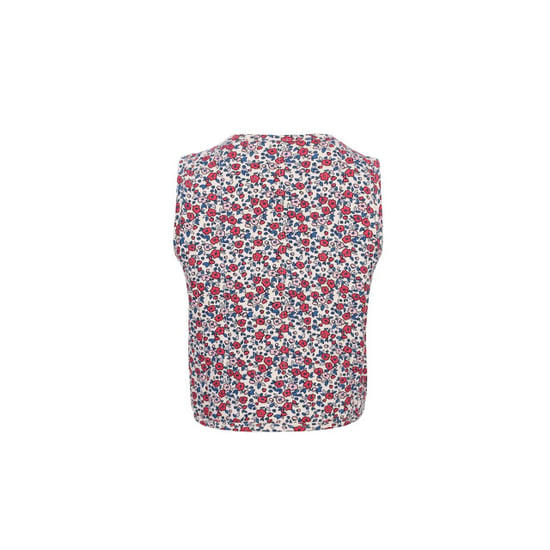 Looxs Revolution Gewatteerd gilet wildflower voor meisjes in de kleur - Image 4