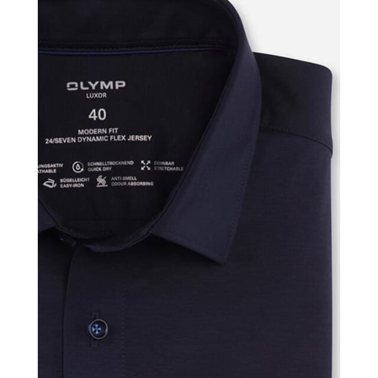 Olymp Luxor 24/7 modern fit overhemd met lange mouwen - Image 2