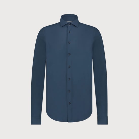 Blue Industry Lounge jersey overhemd | - Image 1