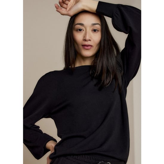Summum Marseille-7890 puffy sleeve sweater basic knit (7s5650) - Image 1
