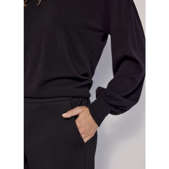 Summum Marseille-7890 puffy sleeve sweater basic knit (7s5650) - Image 3