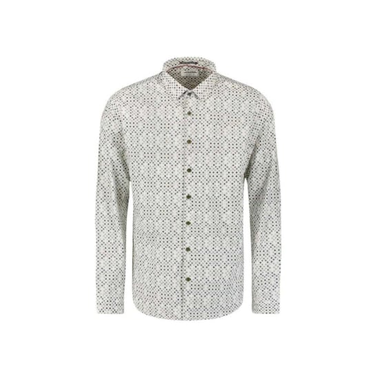 No Excess Shirt stretch allover printed dark green - Image 2