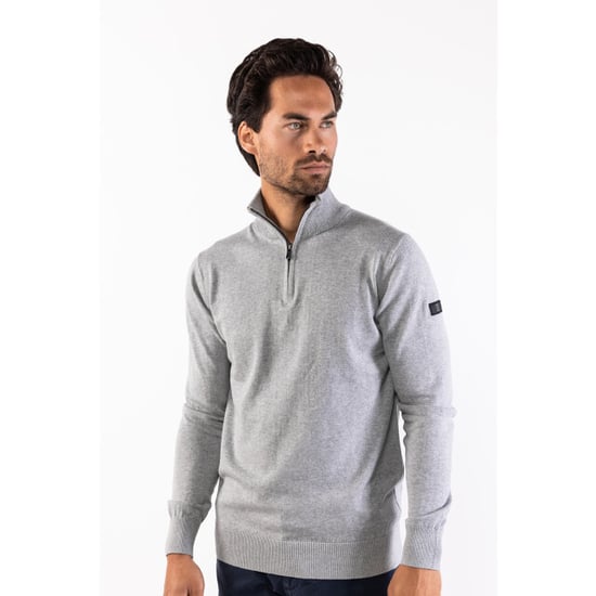 PRESLY & SUN Lewis zip knitted pullover - Image 2