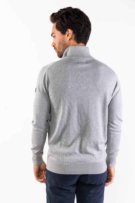 PRESLY & SUN Lewis zip knitted pullover - Image 3
