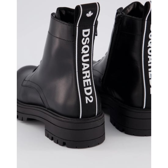 Dsquared2 Kids ankle boot lace up logo - Image 3