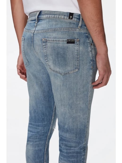 7 For All Mankind Slimmy tapered left hand crest light - Image 6