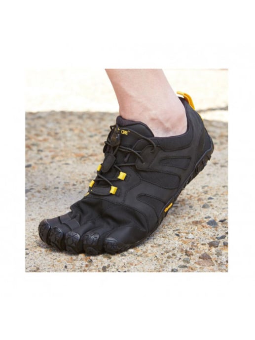 Vibram Fivefingers Women v-trail 2.0 black yellow 19w7601 - Image 4