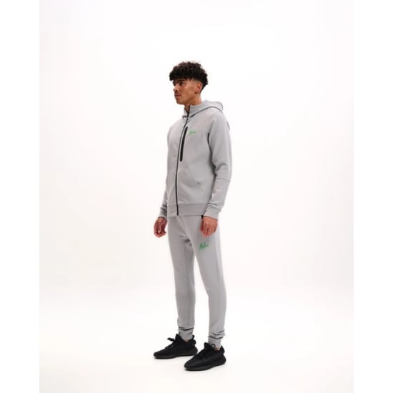Malelions Sport counter hooded vest grey/green ms1-ss25-19-147 - Image 2