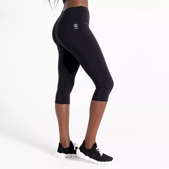 Dare 2B Womens/Ladies The Laura Whitmore Edit - Influential Camo Recycled 3/4 Leggings (Black) - Image 4