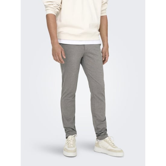 Only & Sons onsmark tap ditsy 2912 pant noos 22022912 tobacco brown - Image 2